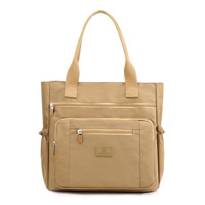 Warterproof Nylon Shoulder Bag Female Large Capcity Tote Bag Fashion Handle Bag Shopping Bag Travel Handbag and Purse