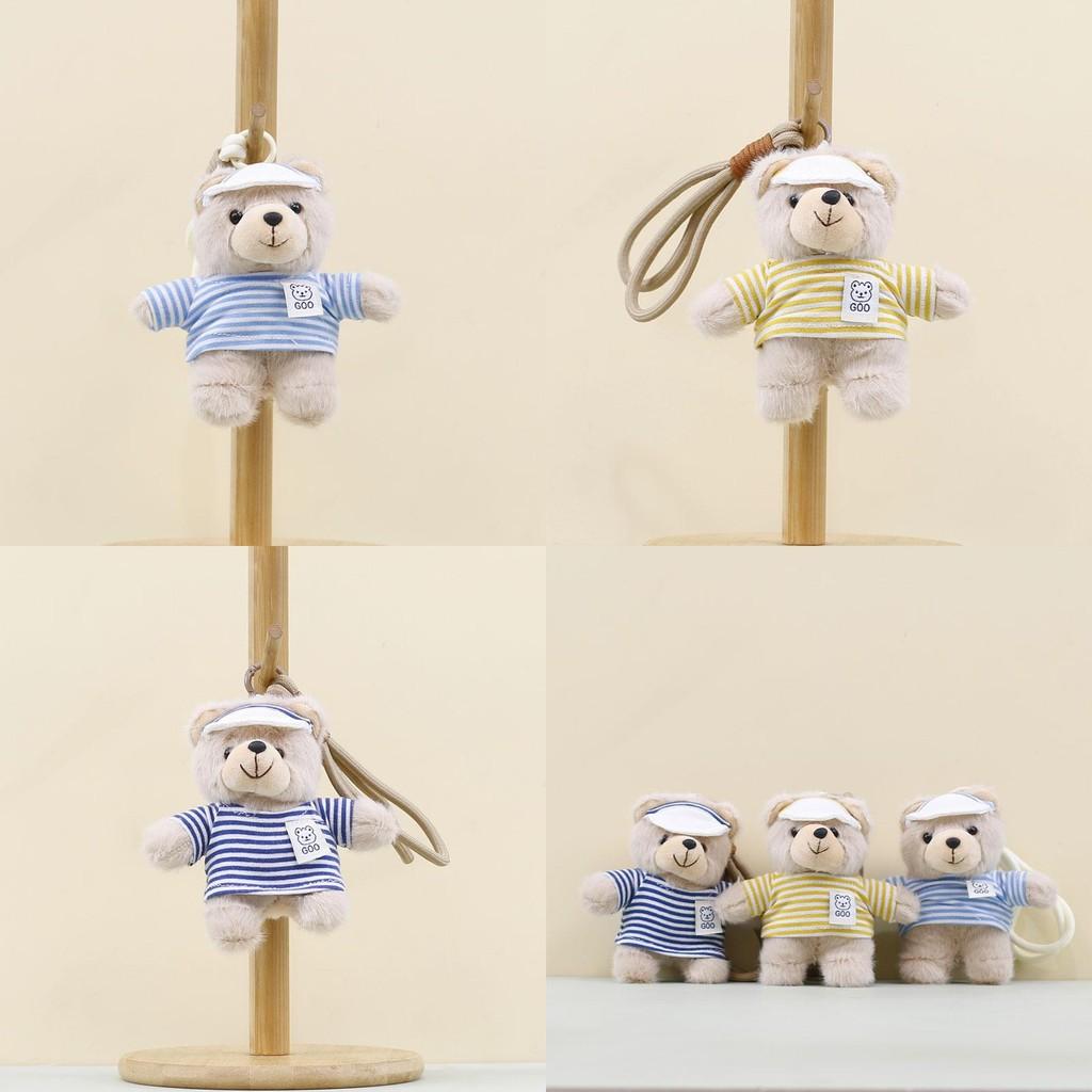 Plush Bear Keychain With Short Plush Material For Kids And Collectors
