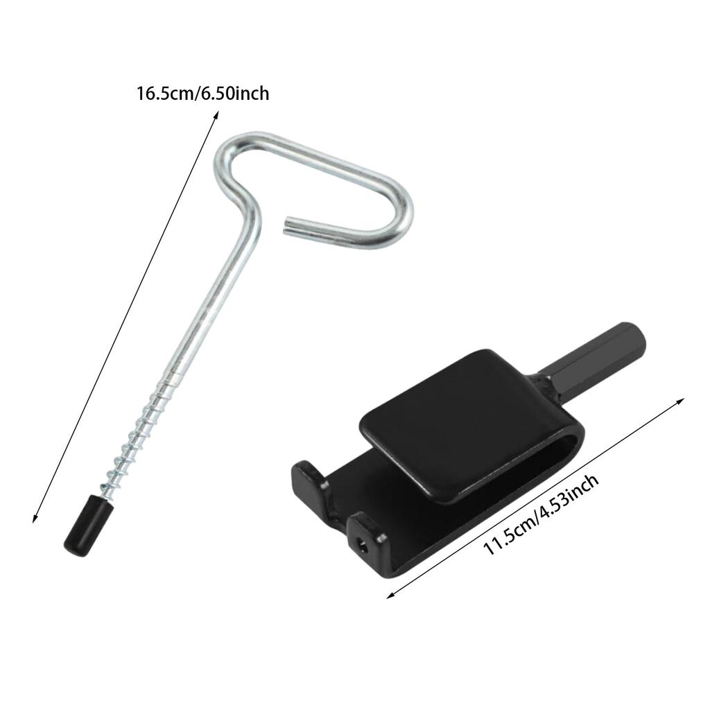 Ice Anchor Drill Adapter for Ice Stakes Ice Fishing Shelter Accessories Power Drive Drill Practical Ice Fishing Anchor Tool