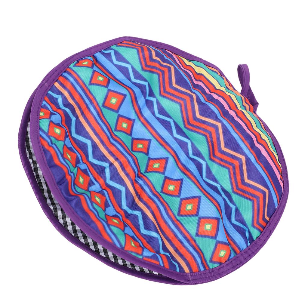 Tortilla Warmer Pouch Microwavable Fabric Tortilla Heater Pouch for Tacos Pita Waffles Party Picnic