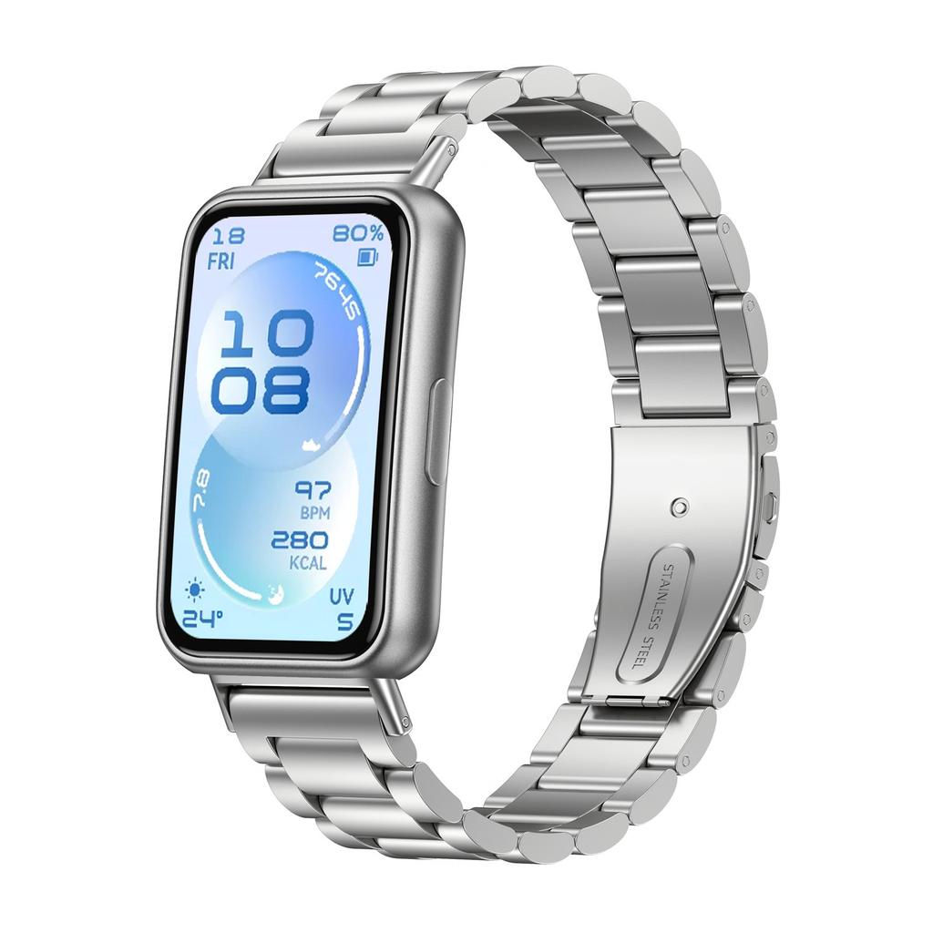 Metalowa bransoleta do zegarka Huawei band 11 Stal nierdzewna Klasyczna bransoletka Correa huawei band 11Pro Elegancka bransoleta do smartwatcha