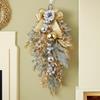Christmas Garland Wreath Ornament for Wall, Tree, and Event Décor