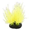 Artificial Pink Sea Anemone Coral Aquarium Decoration Fish Tank Ornament Lifelike Soft Flexible Non Algae Causing Water
