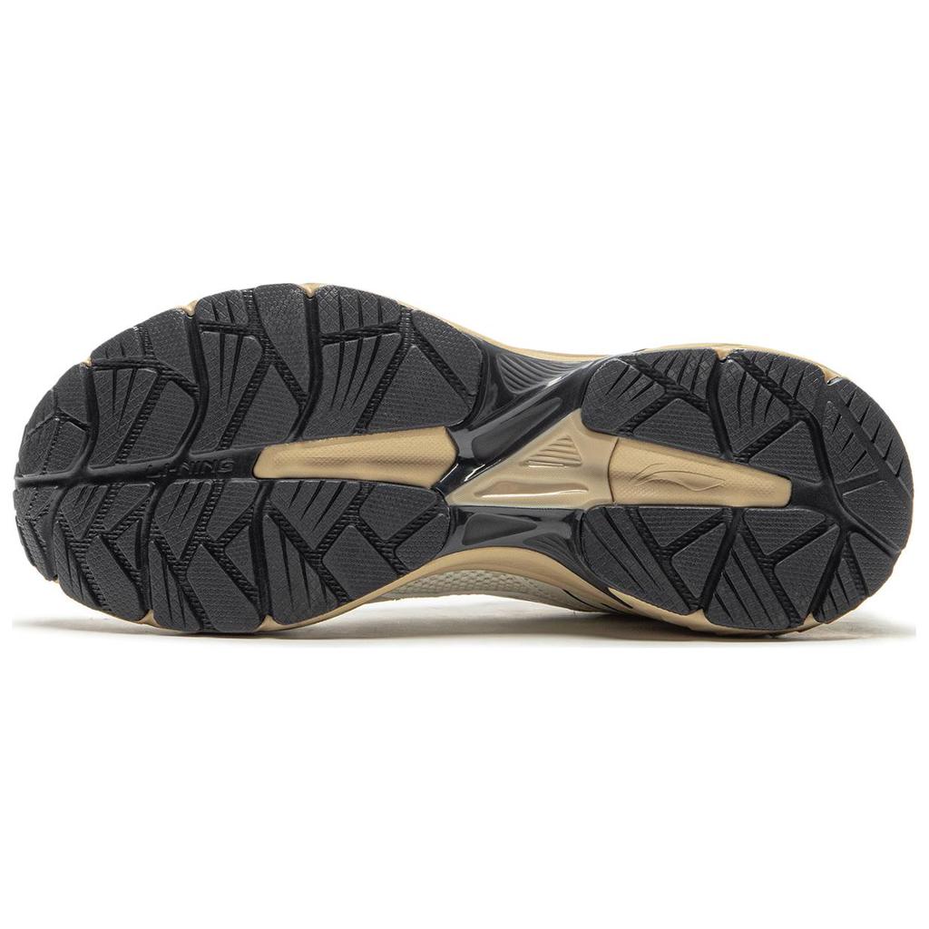 New LiNing Shake 1.5 Wear Resistant Slip Resistant Low Top Casual Running Shoes Women's Ecru ARXU014-1