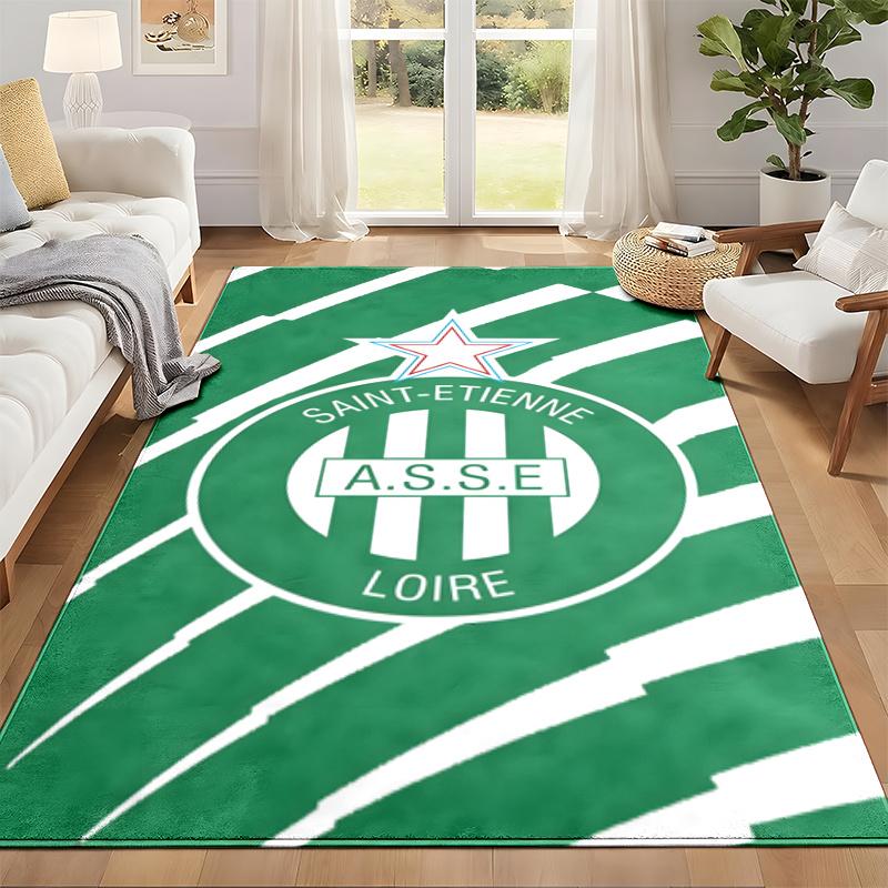AS Saint Etienne Carpet Door Mat for Living Room or Bedroom Protective Mat Under Chair Office Decoration Christmas Gift Birthday Present