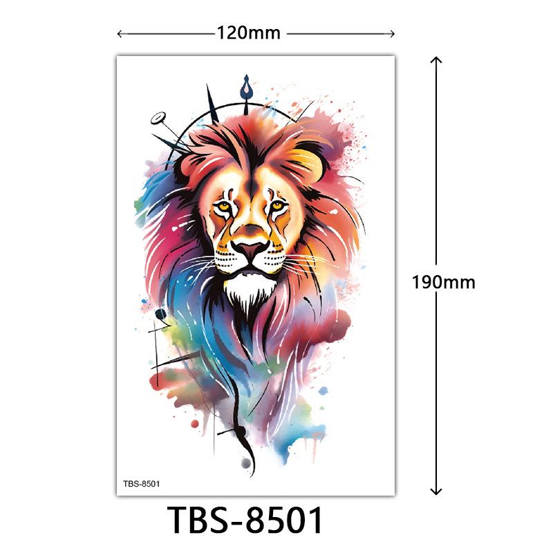 Waterproof Tattoo Sticker, Totem Character Animal Tattoo Sticker Tattoo
