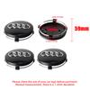 4 szt. Do Audi Sline A3 A4 B5 B6 A3 8P 8V 8L A5 A6 C6 C5 S3 S4 S Koła Samochodowe Dekielki Piasty Pokrywy Emblemat Dekielki Piasty Akcesoria Samochodowe