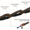 2 Stück Hochbelastbare Hängemattengurte Verstärkter Baumaufhängegurt für Outdoor-Camping Sicherheit und Komfort mit Hoher Tragfähigkeit