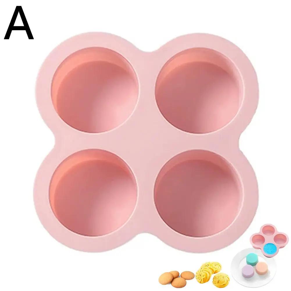 DIY Silicone Air Fryer Egg Pan Mold Shape Egg Non Stick Baking Pan 4 Cavity Muffin Pans For Baking Bun Pan Accessories F2D5