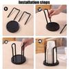 Kitchen Paper Cup Holder Disposables Cups Picker Multifunctional Desktop Cup Storage Rack Household Coffee Cup Holder for Home