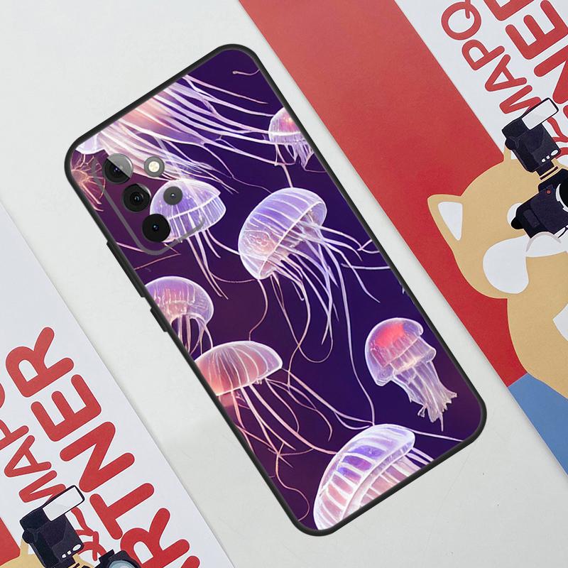 Magic Jellyfish Case For Samsung Galaxy A52 A32 A12 A56 A36 A16 A13 A23 A33 A53 A54 A34 A14 A15 A35 A55 A17