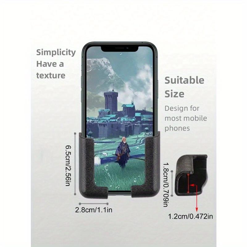 Multifunktionale Autotelefonhalterung Handyhalterung Leichtigkeit Portabilität Platzsparend Ständer Autoinnenzubehör Kompatibel mit iPhone