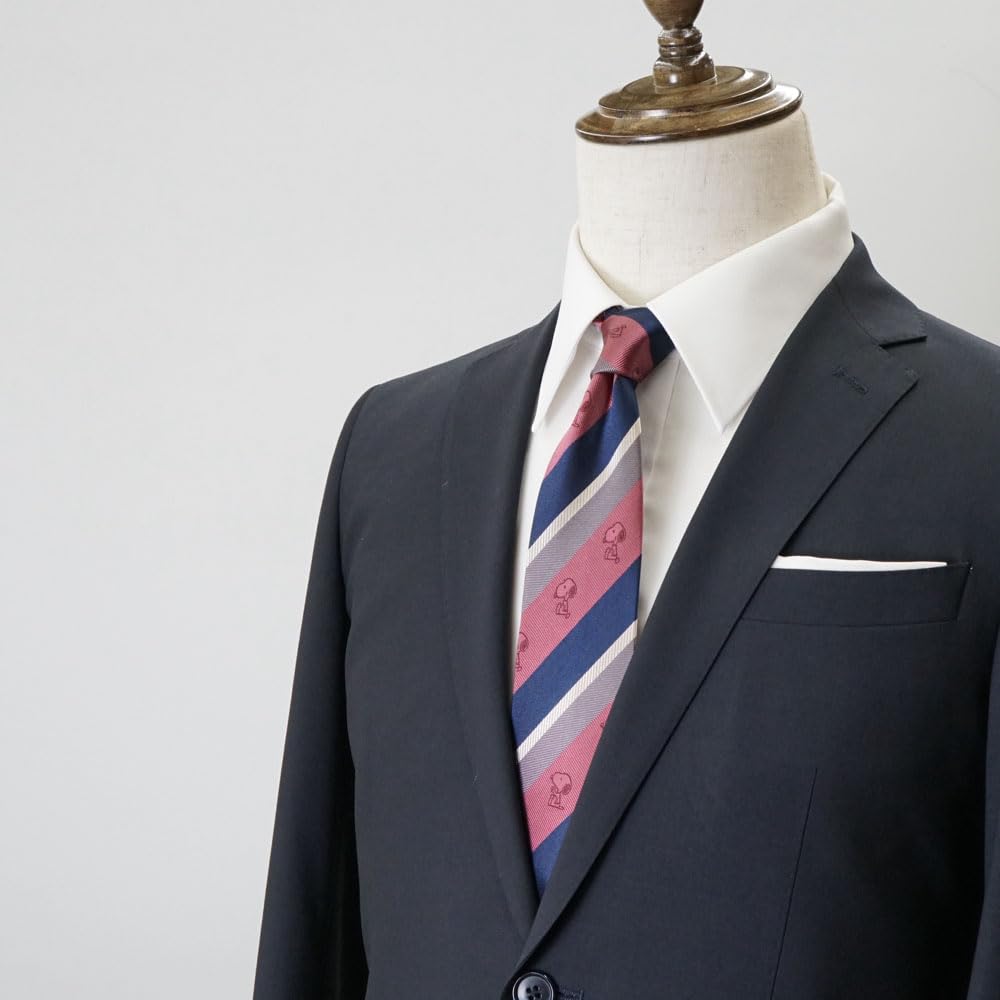 Tie Snoopy Necktie Pink SNOOPY Brand Necktie Present [Peanuts]