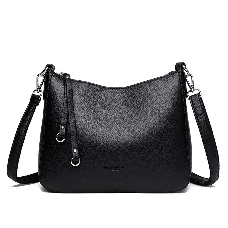 Fashionable Crossbody Bag for Ladies - Large Capacity, Single Shoulder Strap, Suitable for Middle-aged Mothers' Use. Casually
