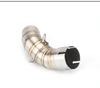 Z900 Stainless Steel Mid-Pipe Motorcycle Exhaust Connector