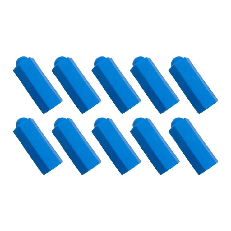 10pack Durability Resins Pool Cue Ferrules Pool Cue Ferrules Billiard Protective Flexible Billiard Accessories 1