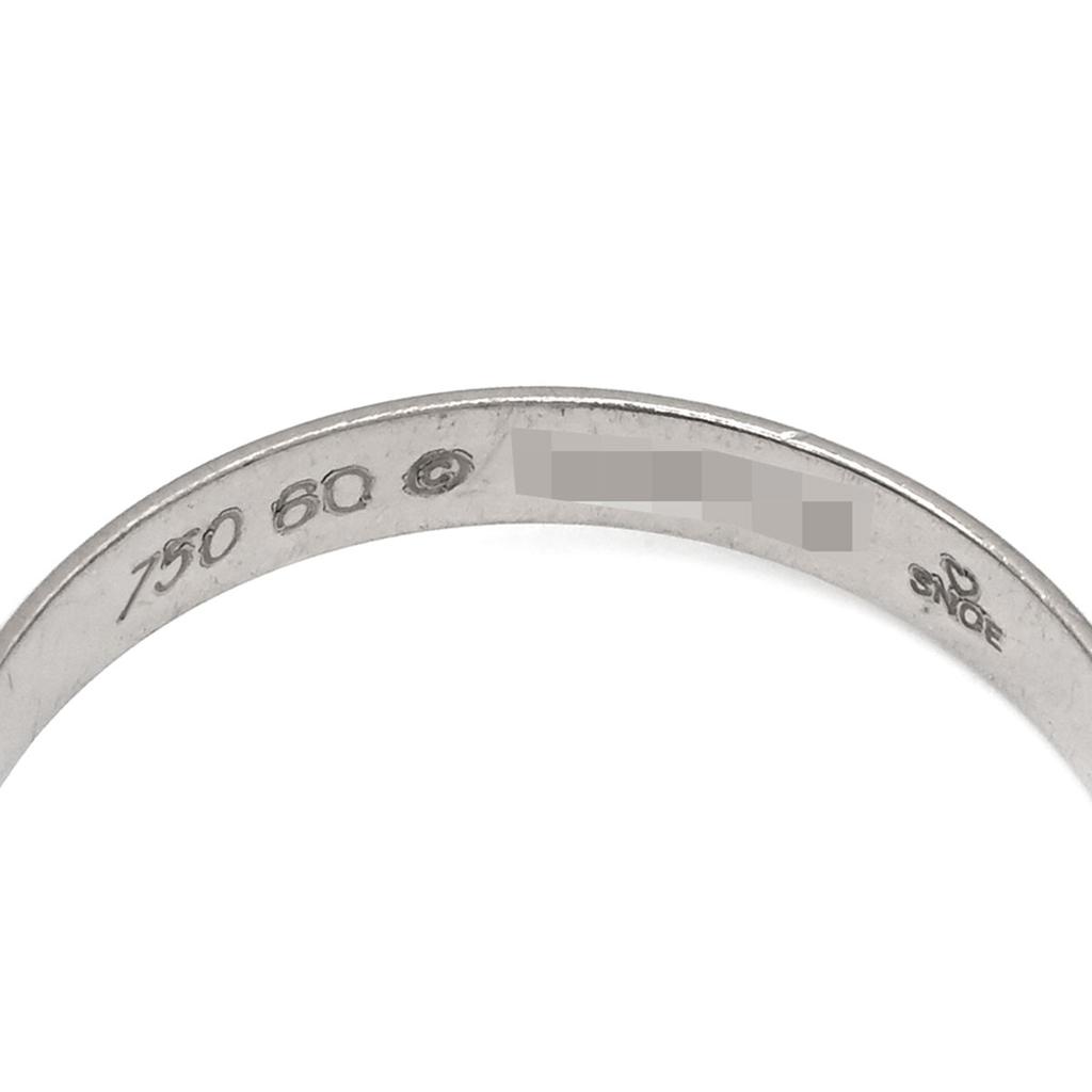 Cartier Trinity Trinity Classic CeramicRing ring K18WG/ceramic #19(JP Size) Array