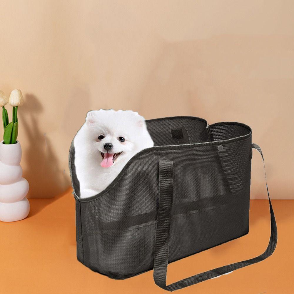 Large Capacity Dog Carrier Bag Breathable Pet Carrier Purse Multifunctional Cats Handbag  Walking