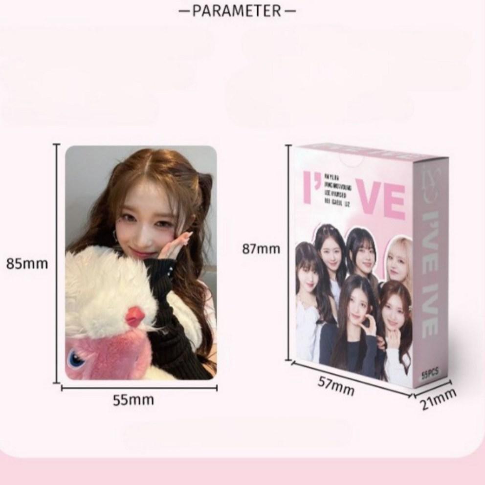 Set idol fotocard Star Market ive album bunuri 55 piese