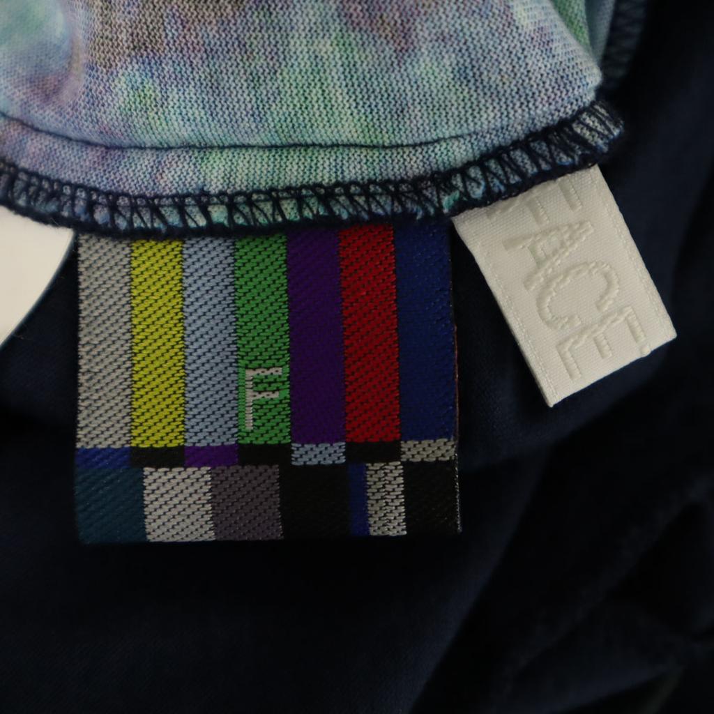 FACETASM Made In Japan Tie-dye Pattern No Sleeve V Neck Knee-length Dress Women Used