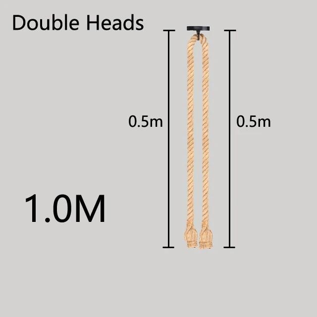 Industrial E27 Vintage Hemp Rope Pendant Lights Attic Personality Indoor Lightings for Loft/Living Room/Bar Pendant Chandelier