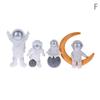 3/4Pcs Astronaut Figure Statue Figurine Spaceman Sculpture Educational Toy Desktop Home Decor Astronaut Model For Kids Gift