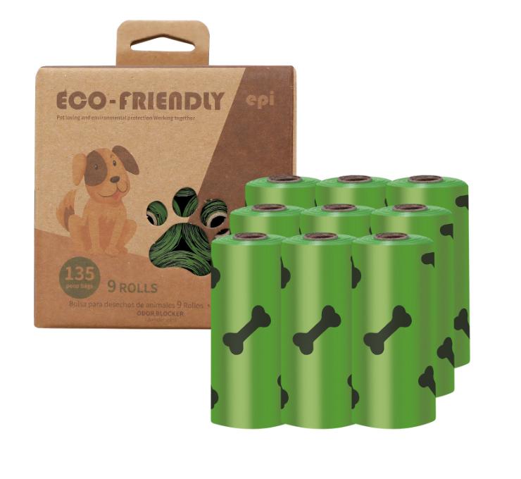 OF Wholesale Eco Friendly Biodegradable Pet Waste Disposal Doggie Waste Bags Pet Dog Poop Bag