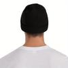 Neco Arc Bonnet Hats tsukihime Knit Hat Men Women Retro Warm Soft Beanie Hats Spring Hippie Printed Cap
