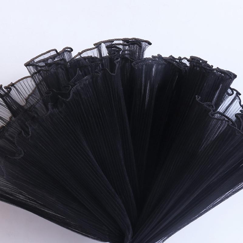 4Yards*28CM Packaging Lace Paper Flower Wrapping Mesh Yarn Bouquet Roll Wave Yarn Pearl Edge Mesh Handmade Crafts Florist