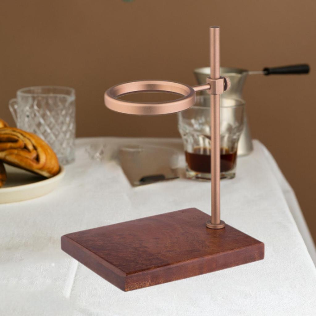 Coffee Filter Holder Metal Coffee Dripper Stand Rack Aluminum Alloy Coffee Filter Cup Holder Hand Made Coffee Stand Pour over