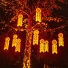 Red Lantern Outdoor Waterproof Flashing String Lights - Tree and Courtyard Decor