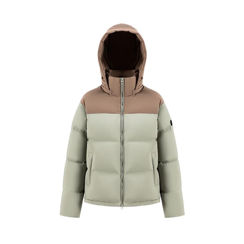Mei Li Cheng Couple Goose Down Jacket with Detachable Hood