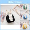 Adorable Children's Mini Backpack Soft Plush Rabbit Design Lightweight Shoulder Bag
