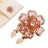 1PC Flower Button Covers For Shirt Detachable Clip-On Shirt Coat Decorative Buttons Sewing Button For Clothing Accessories