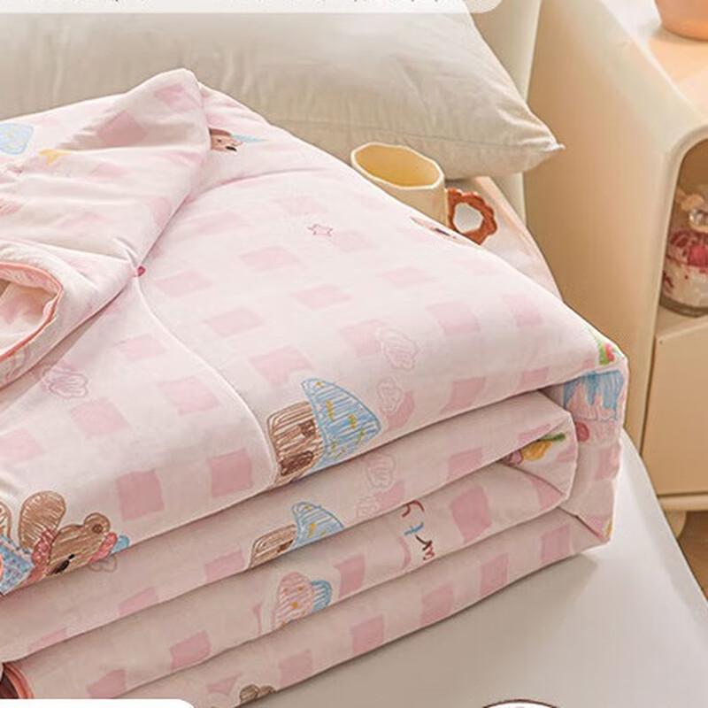 OEING Ice Cream Cartoon Cool Summer Quilt