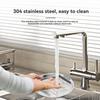 USB Port Without Plug Pet Water Dispenser Round Large Capacity 304 All Stainless Steel Intelligent Automatic Running Water Dog Cat Water Feeder