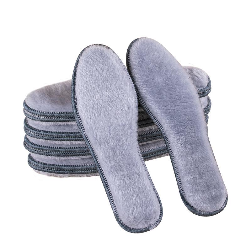 Plush Fleece Insoles: Super Warm and Breathable for Men & Women