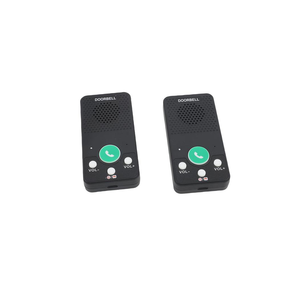 Interphone vocal duplex intégral 8 niveaux de volume 4 sonneries Portée de 1000 pieds Système d'interphone bidirectionnel pour intérieur extérieur bureau