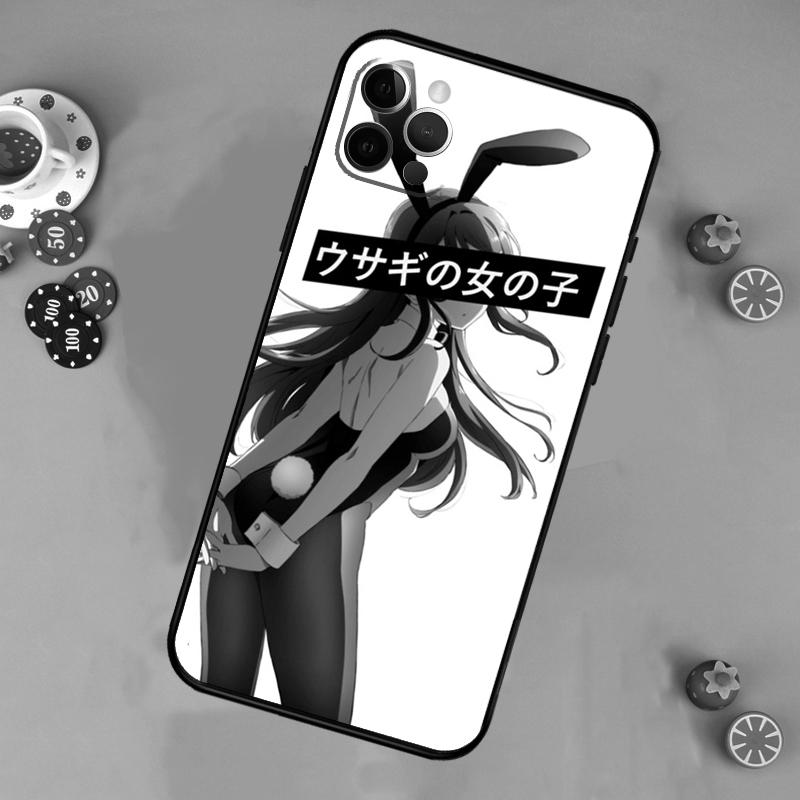 Sad Japanese Anime Aesthetic Phone Case For iPhone 17 Air 13 16 15 11 12 14 Pro Max 13 12 mini 15 16 Plus 16e Cover Funda