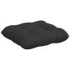 Seat Cushions 4 Pcs Black 40 X 40 Cm Microfiber Fabric