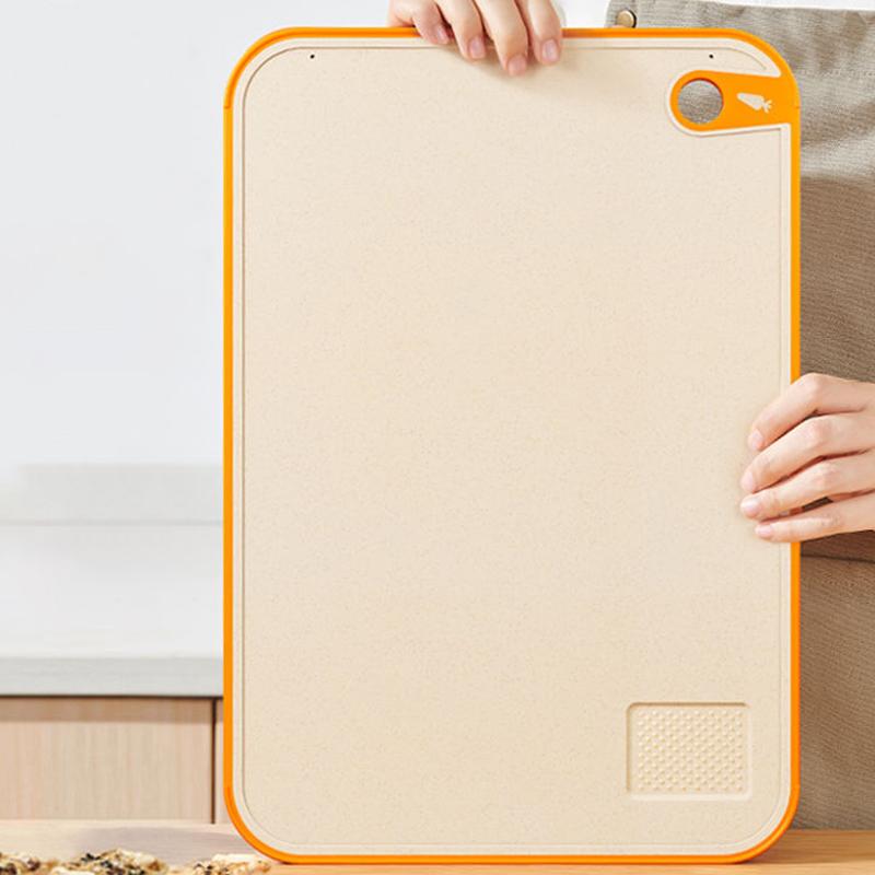 Gemüsebrett für den Heimgebrauch, Antibakteriell und schimmelresistent, Schneiden, Küchen-Kunststoffschneidebrett zum Schneiden von Früchten