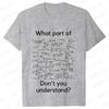 I Love Math Formula Men's T-shirts Street Wear Clothes Short Sleeve Funny Design Y2k Tops Sportwear Casual Vintage Classic Tees