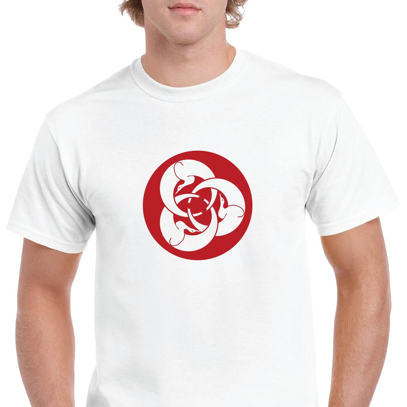 Hagakure Ghost Dog Symbol Japanese Samurai Graphic White Cotton T-Shirt S-5XL S
