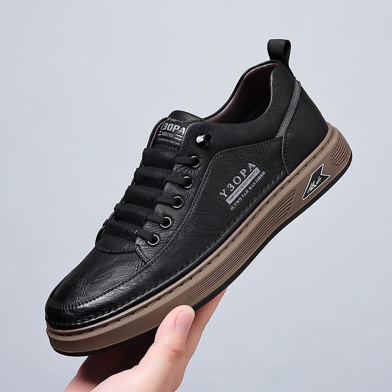 2024 Popular Men's Breathable Casual White Anti-Skateboard Shoes