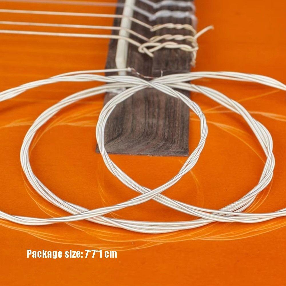 Nylon Guitar String Set Super Light Tension Replacement Guitar Strings  For Classic Acoustic Guitar