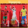 Fußballstar Maskottchen Logo Acrylspielzeug Einzigartiges Geschenk Für Fans Von Neymar Messi Und Ronaldo