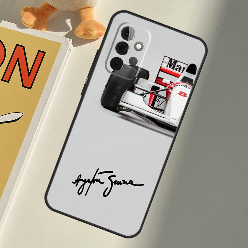 Ayrton Senna F1 Case For Samsung Galaxy A14 A24 A34 A54 A12 A22 A32 A52 A72 A51 A71 A13 A33 A53 A73 Coque