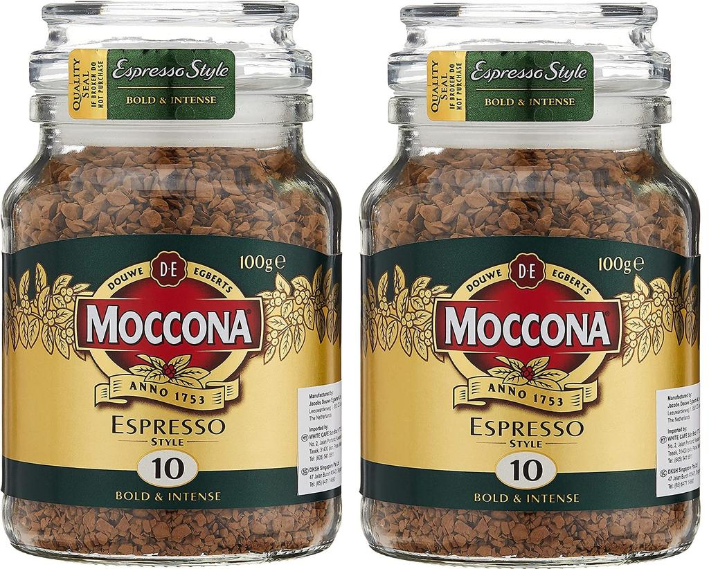 Moccona Espresso 100g x 2 bottles Instant (bottle/refill)