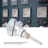 PT100 50/100/200mm Temperature Sensor Probe 1/2' NPT Thread Thermocouple Stainless Steel Terminal Head Measuring Access