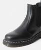 Dr. Martens 2976 Chelsea Boots 26257001 White Stitch Leather Black